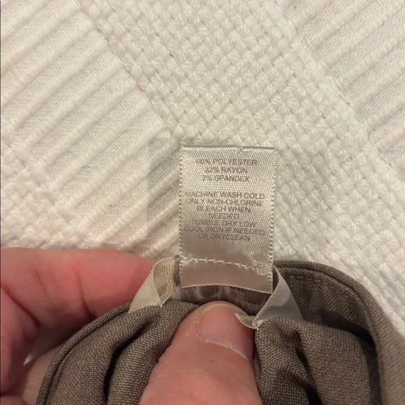 LOFT Womens Curvy Wide Leg Trouser Pants 16 - Picture 7 of 7